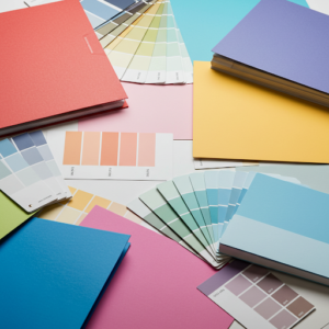 cartelle colori e mazzette colori